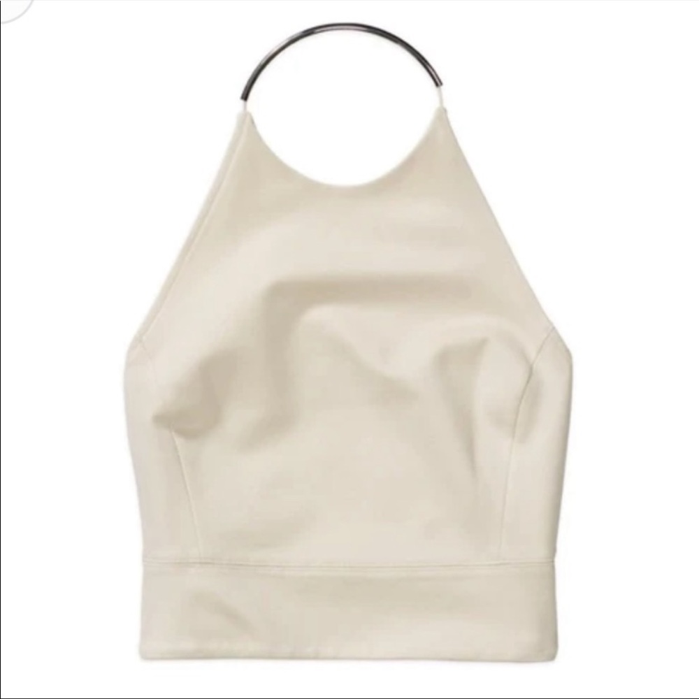 Aritzia Le Fou Wilfred Tenso Halter Top